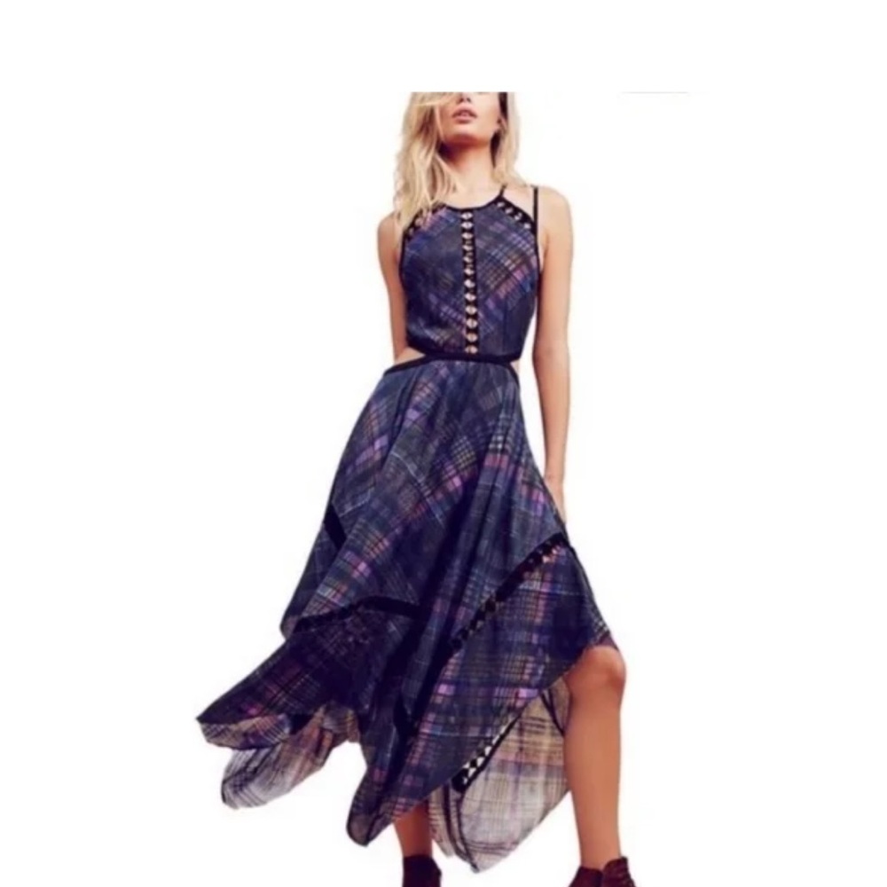 Free People Glasgow Cut Out Dress